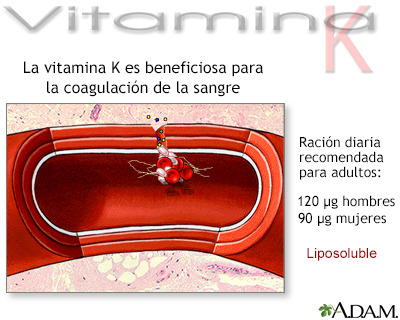 Beneficios de la vitamina K