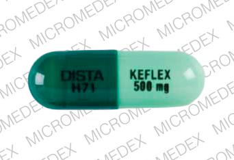 Imprint: KEFLEX 500 mg